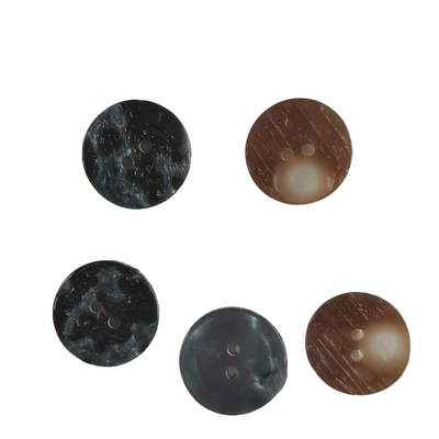 Agujero natural 0.2g de Shell Natural Material Buttons Two del modelo para la costura y la obra que hacen punto