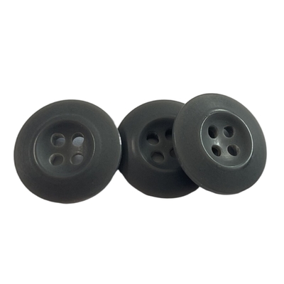La ronda de Grey Color Melamine Buttons In 30L forma los uniformes de Matt Finished Using On Military