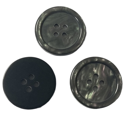 Falsos botones de camisa de la FREGONA con el agujero 4 en el uso 42L para los accesorios de costura de DIY