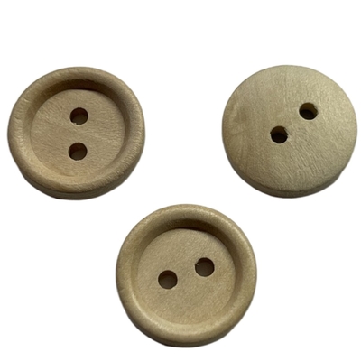 Dos uso amistoso material natural de los botones 24L Eco de los agujeros en la costura de lujo