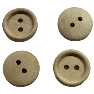 Dos uso amistoso material natural de los botones 24L Eco de los agujeros en la costura de lujo