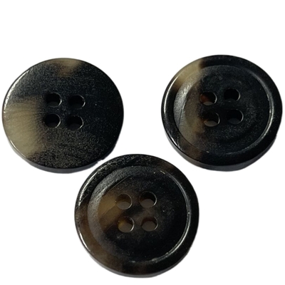 5/8&quot; agujeros falsos del botón de cuerno 4 suéter de la capa de S de poco Rim Using For Women '