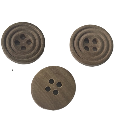 El material natural de madera real amistoso de Eco abotona el uso 30L en la capa de costura de lujo